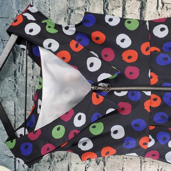 Unique Vintage x Barbie | 60th Anniversary Retro Bombshell Barbie Bodycon Dress - Picture 5 of 11